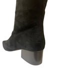 Kaias Boot Black Suede Knee High Boots Silent D 