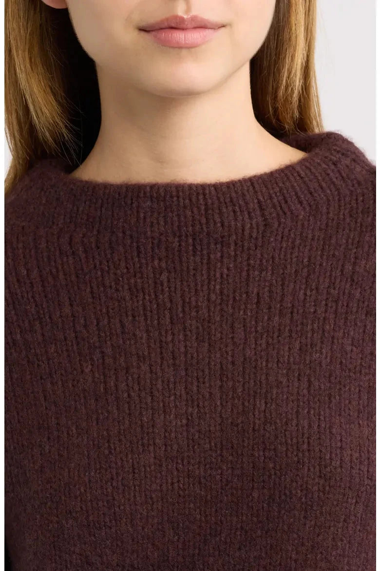 Maire Sweater Red Umber Sweater - Crewneck Doen 