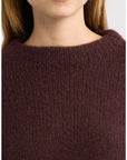 Maire Sweater Red Umber Sweater - Crewneck Doen 