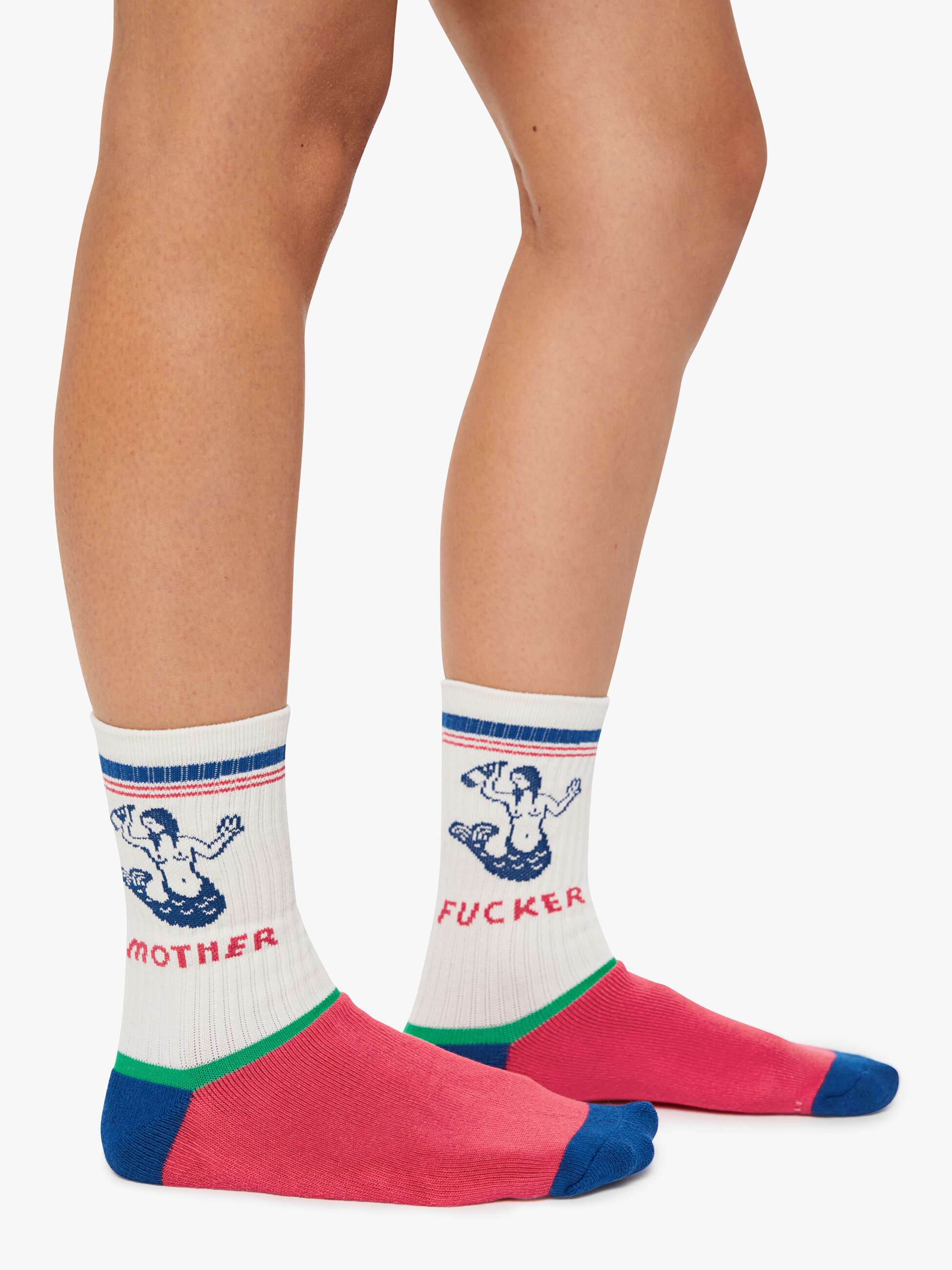 The Half Calf Socks Swim Club Socks Mother 