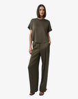 Kyra Wide Leg Pant Sea Turtle Pants - Trousers Simkhai 