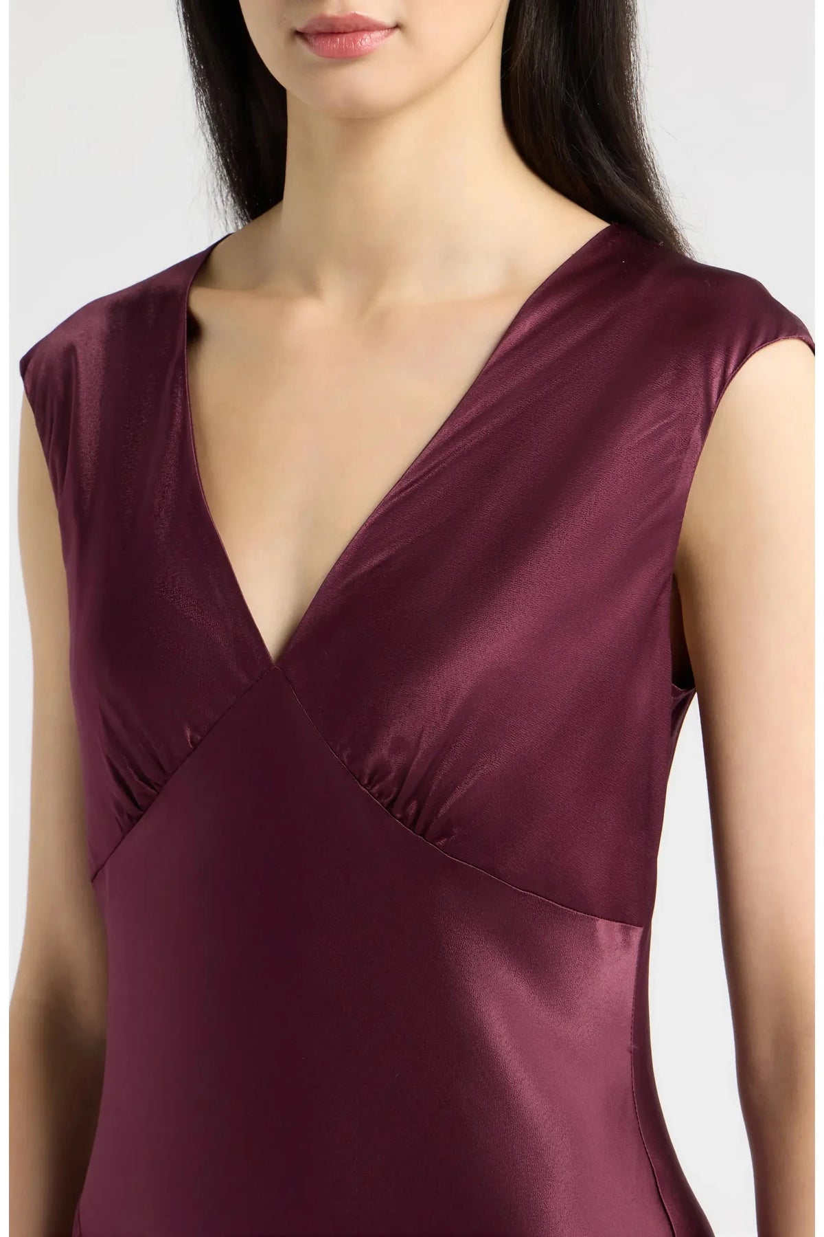 Eleni Wine Dresses - Maxi Rails 