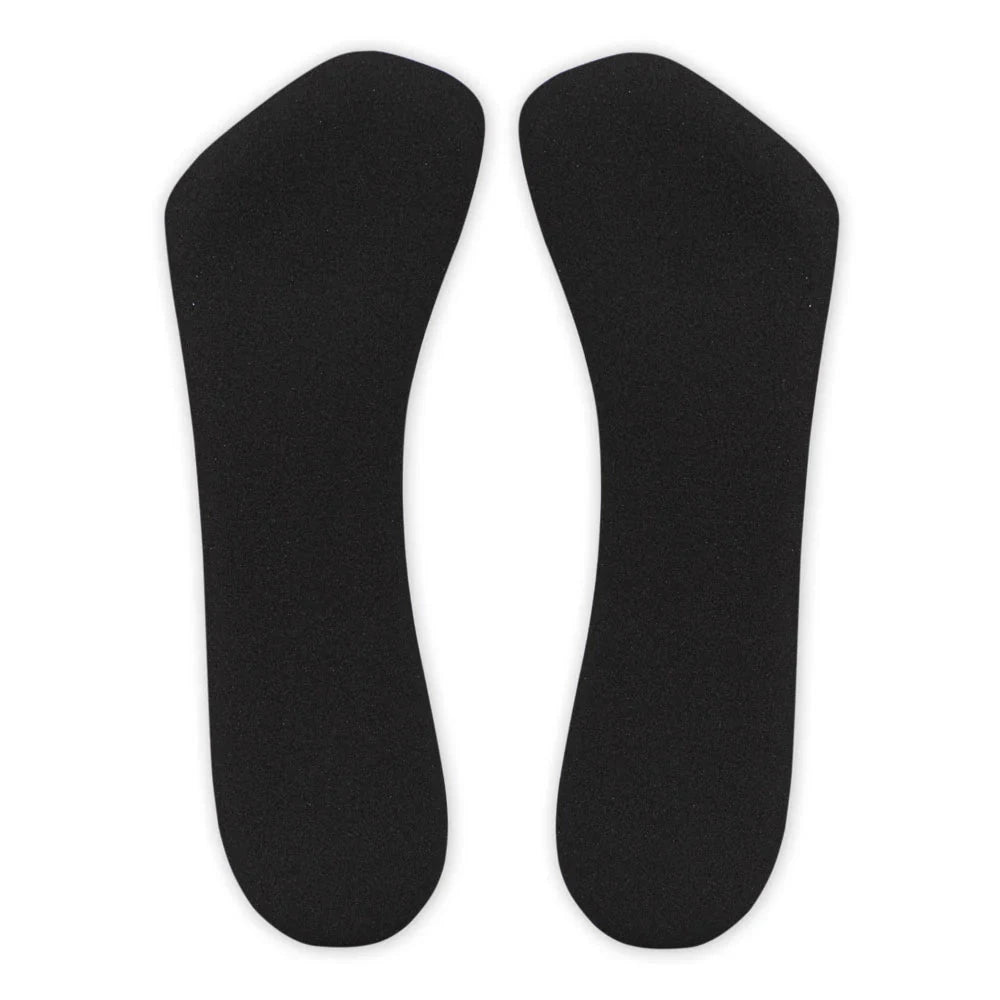 3/4 Insert Cushions Black Socks Foot Petals 