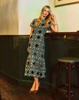 Waverly Lace Dress Emerald Dresses - Midi Cartolina 
