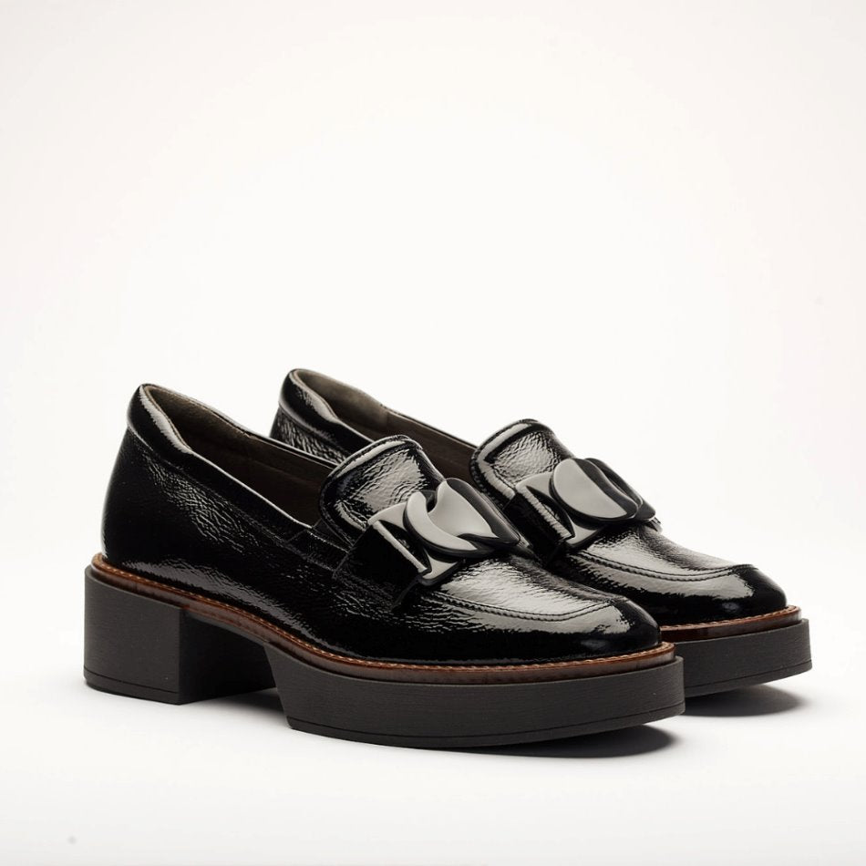 Blum Black Flats - Loafer Softwaves 