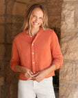 Jackie Sweatshirt Cardigan Clay Sweater - Cardigans Frank & Eileen 