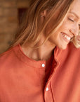 Jackie Sweatshirt Cardigan Clay Sweater - Cardigans Frank & Eileen 