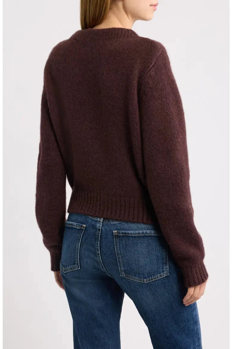Maire Sweater Red Umber Sweater - Crewneck Doen 