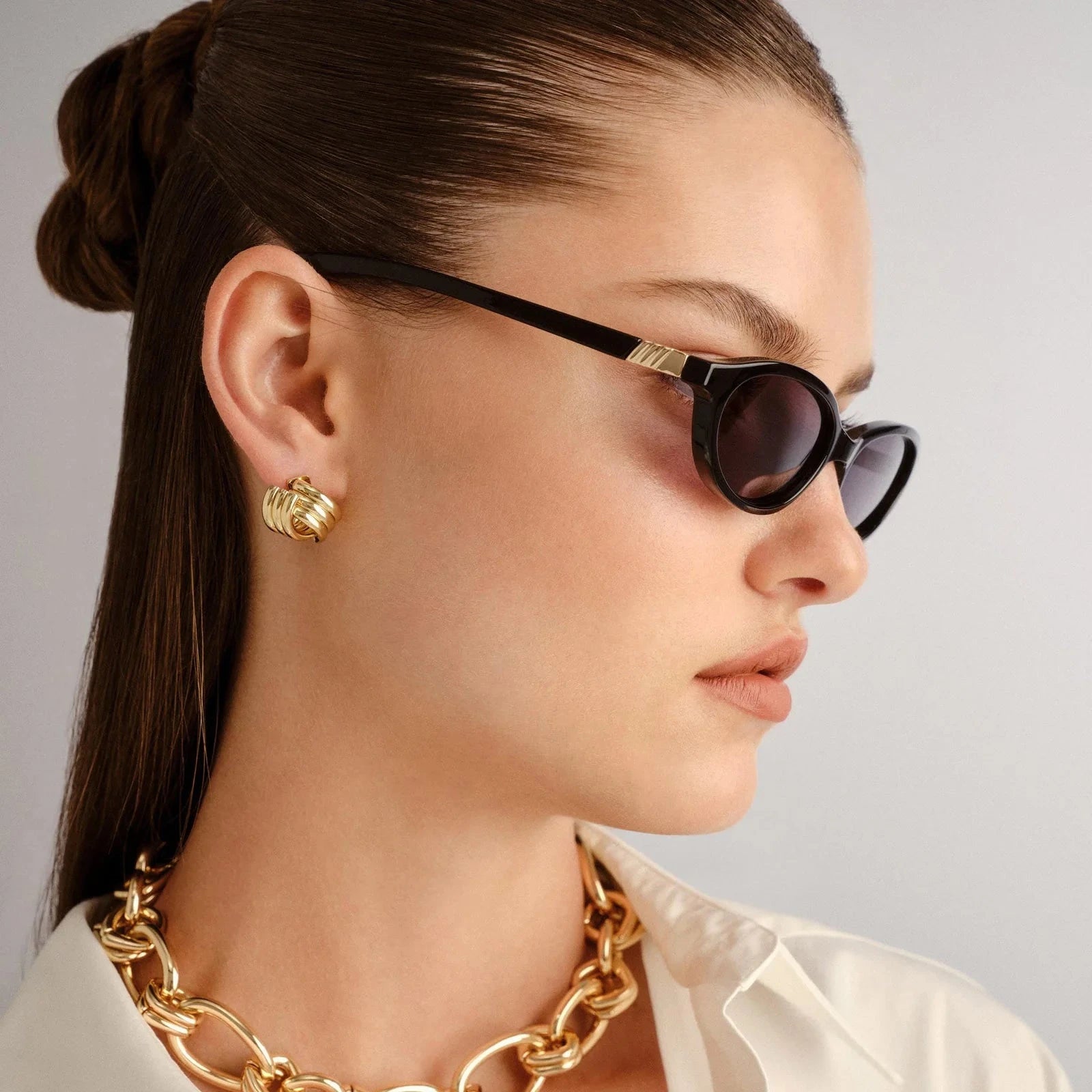 Duskfall Black Sunglasses Le Specs 