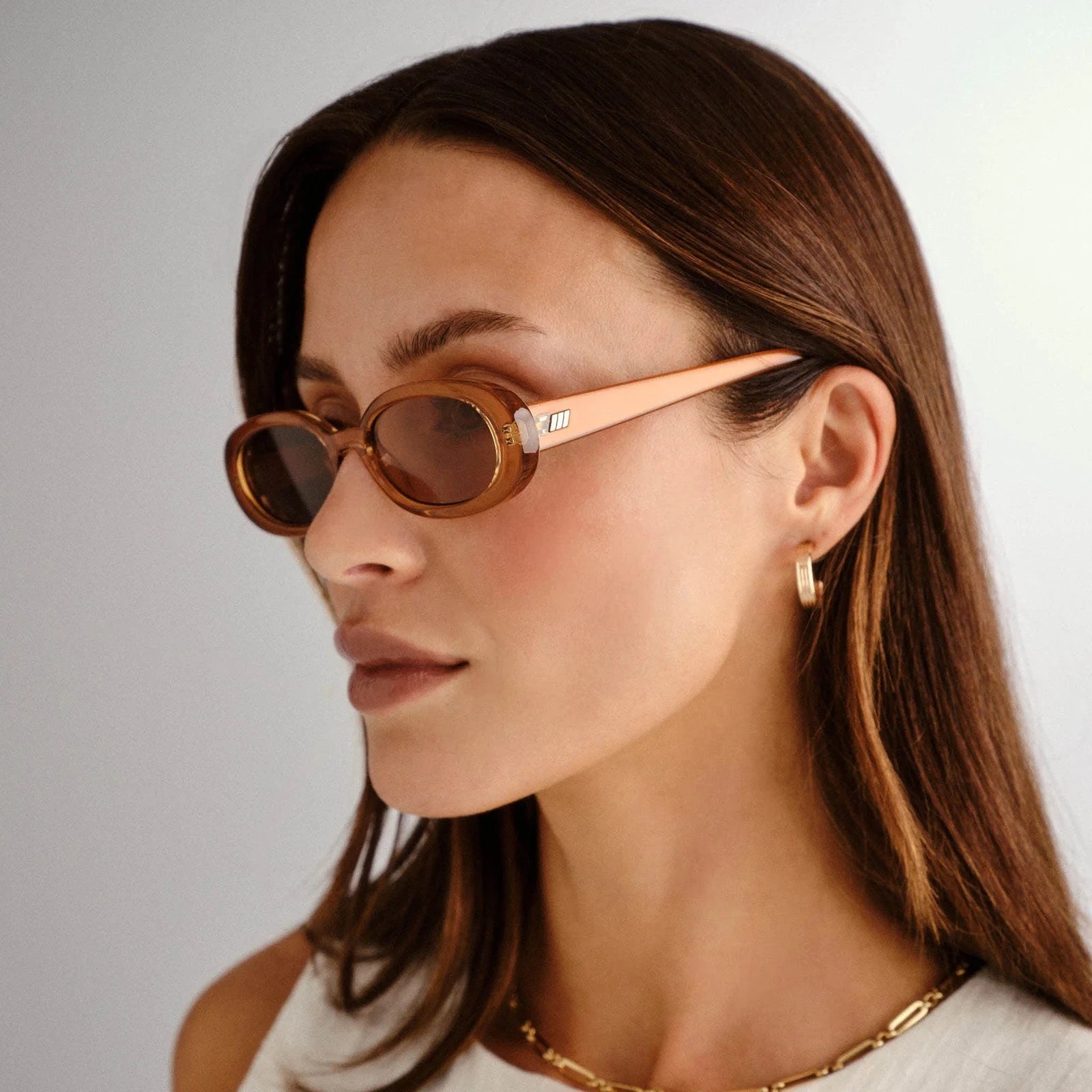 Outta Love Caramel Sunglasses Le Specs 