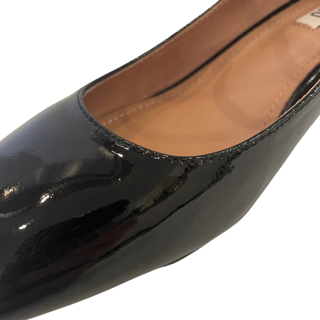 Patent Leather Negro Pumps - Low Bibi Lou 