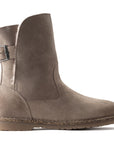 Uppsala Shearling Suede Gray Taupe Shoes - Boots - Booties Birkenstock 