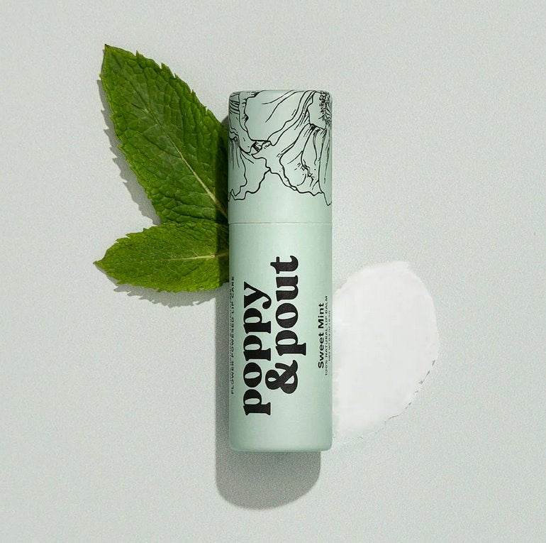 Lip Balm Sweet Mint Accessories - Beauty &amp; Hair Poppy &amp; Pout 