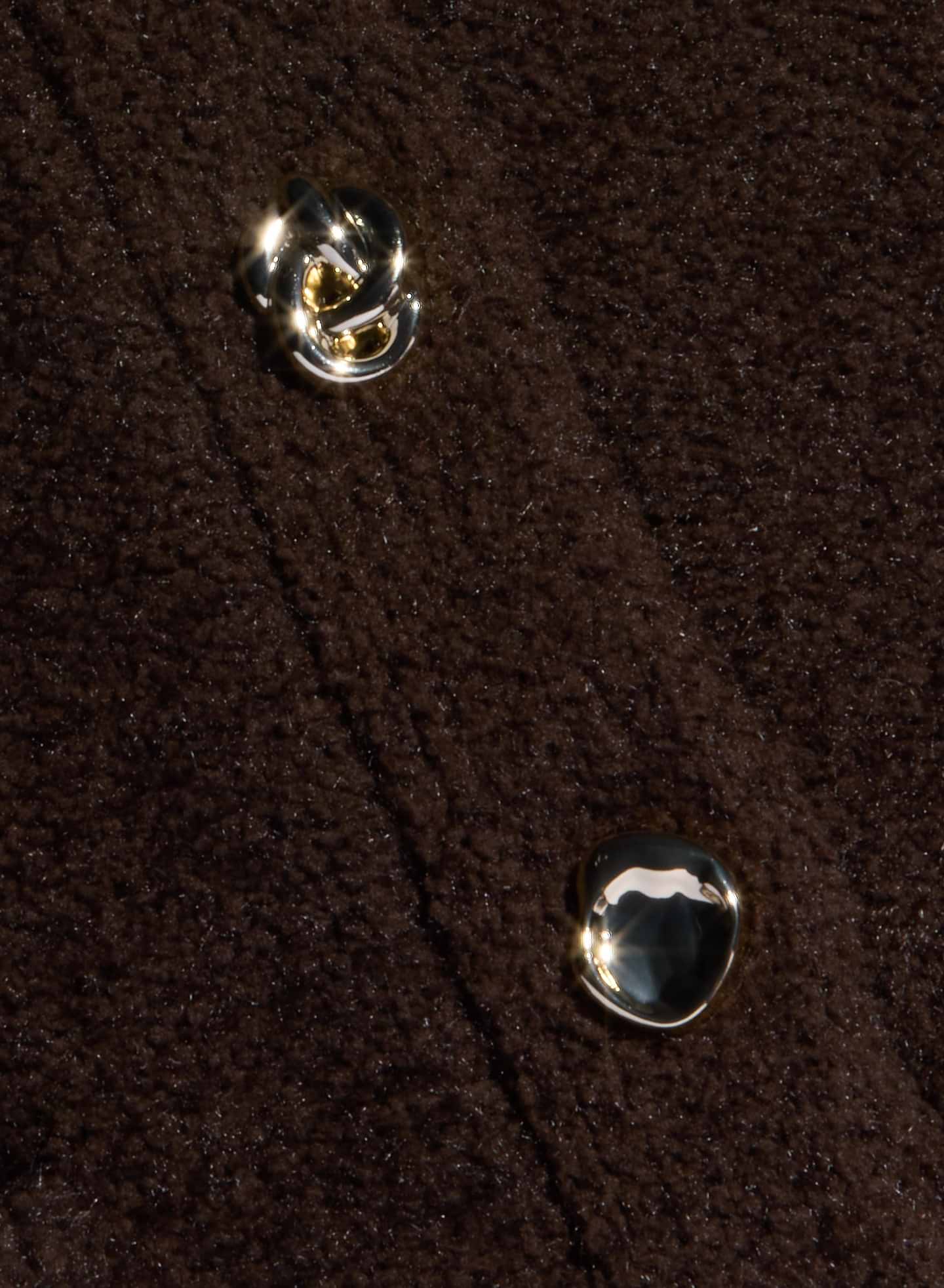 Melissa Knit Cardigan Brown/Gold