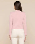 Patsy Cropped Cardigan Misty Rose Sweater - Cardigans L'Agence 