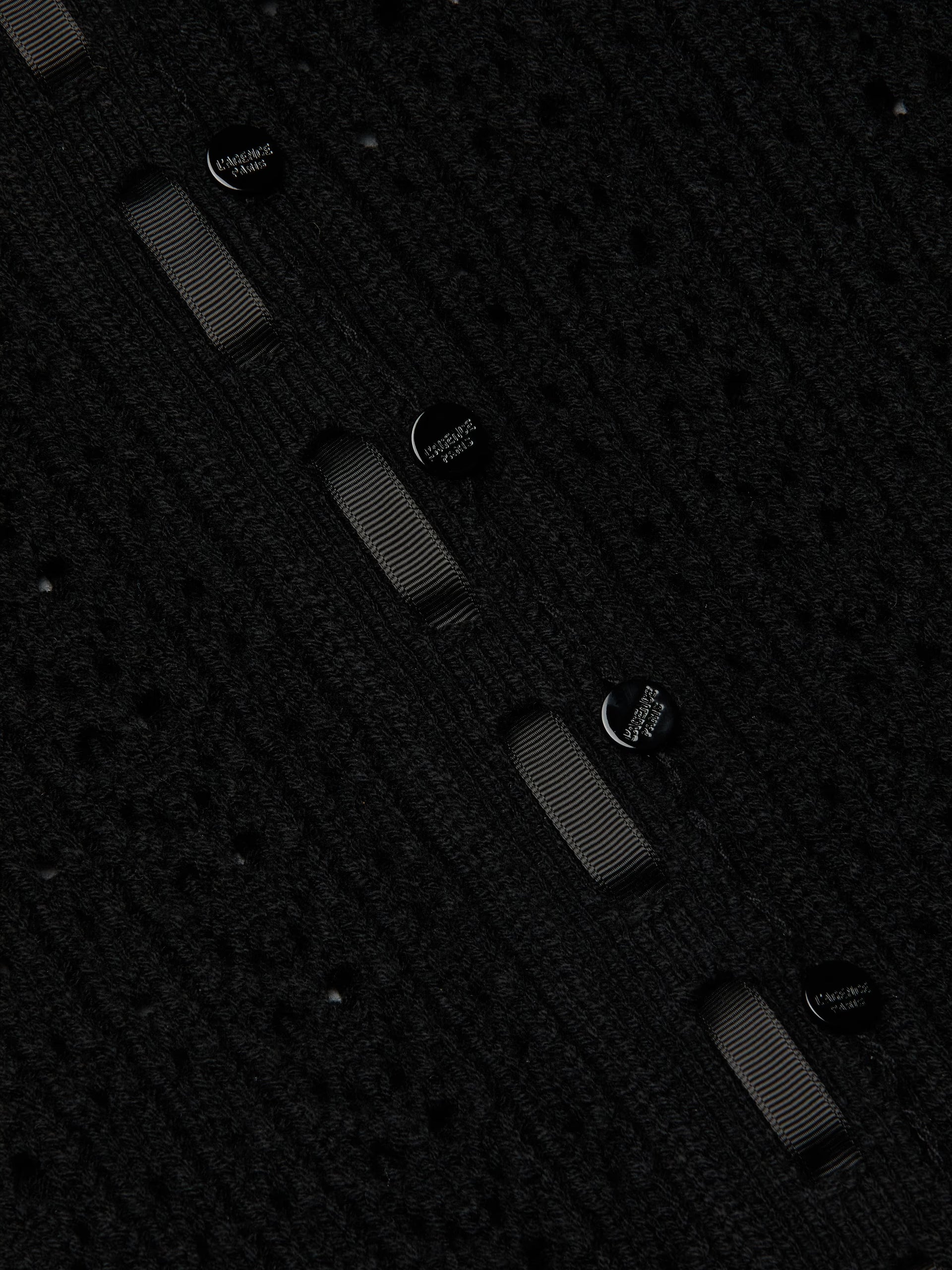 Ninette Knit Top Black Tops - Blouses L'Agence 