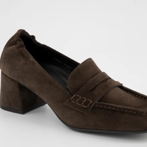 Farrah Pump Mocca Suede