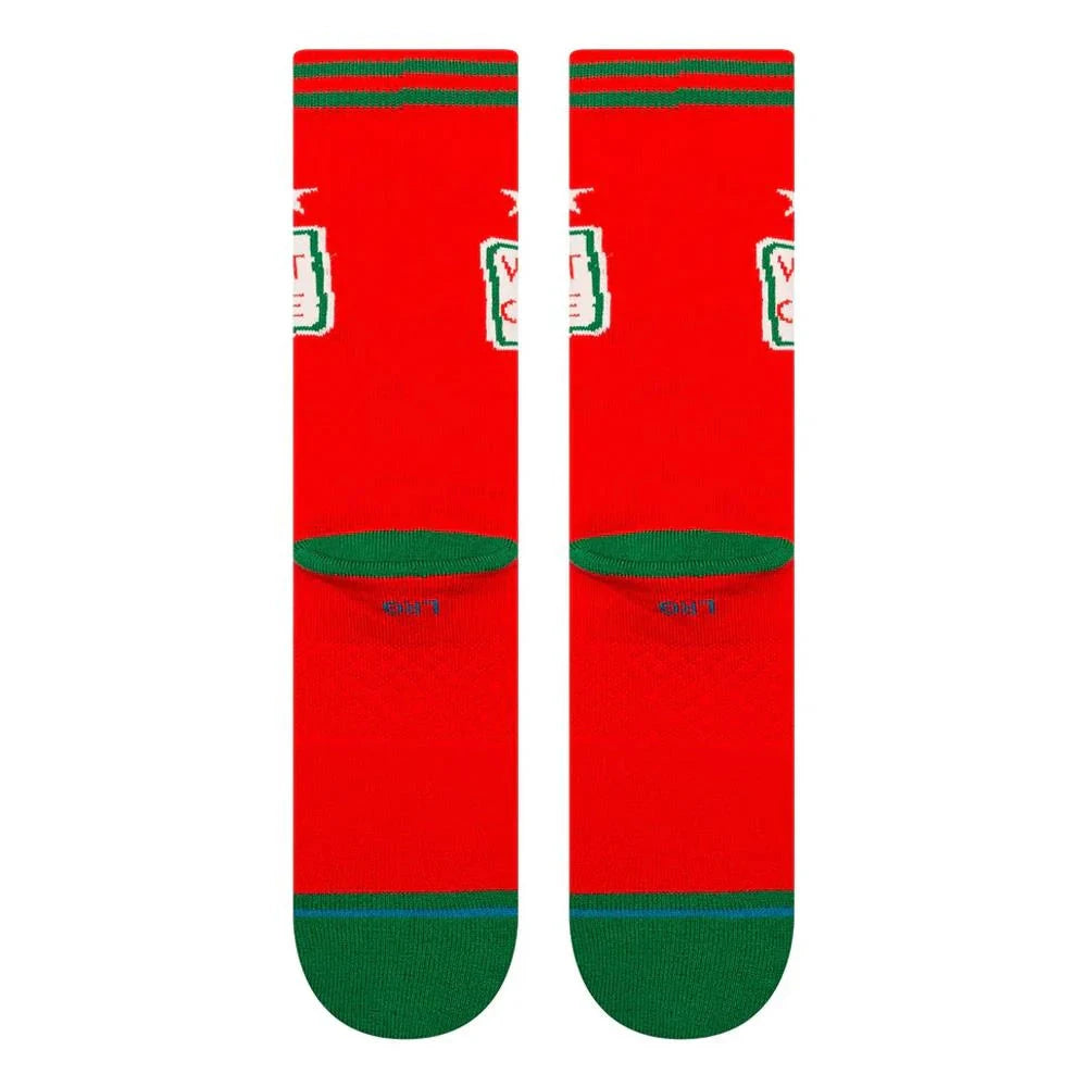 Worlds Best Coffee Socks Red Socks Stance 