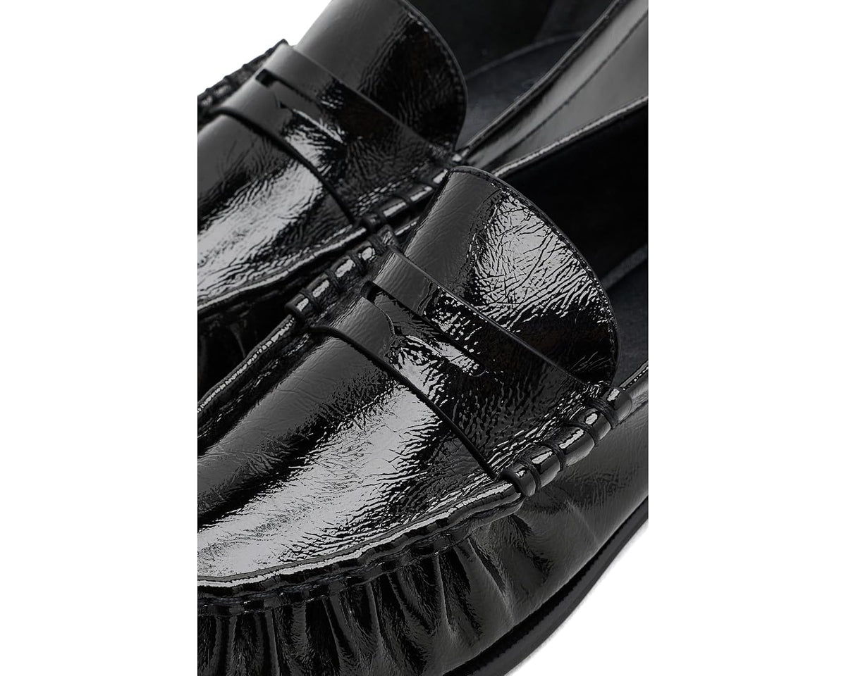 Lexi Loafer Black Flats - Loafer rag &amp; bone 