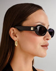 Work It! Black Sunglasses Le Specs 