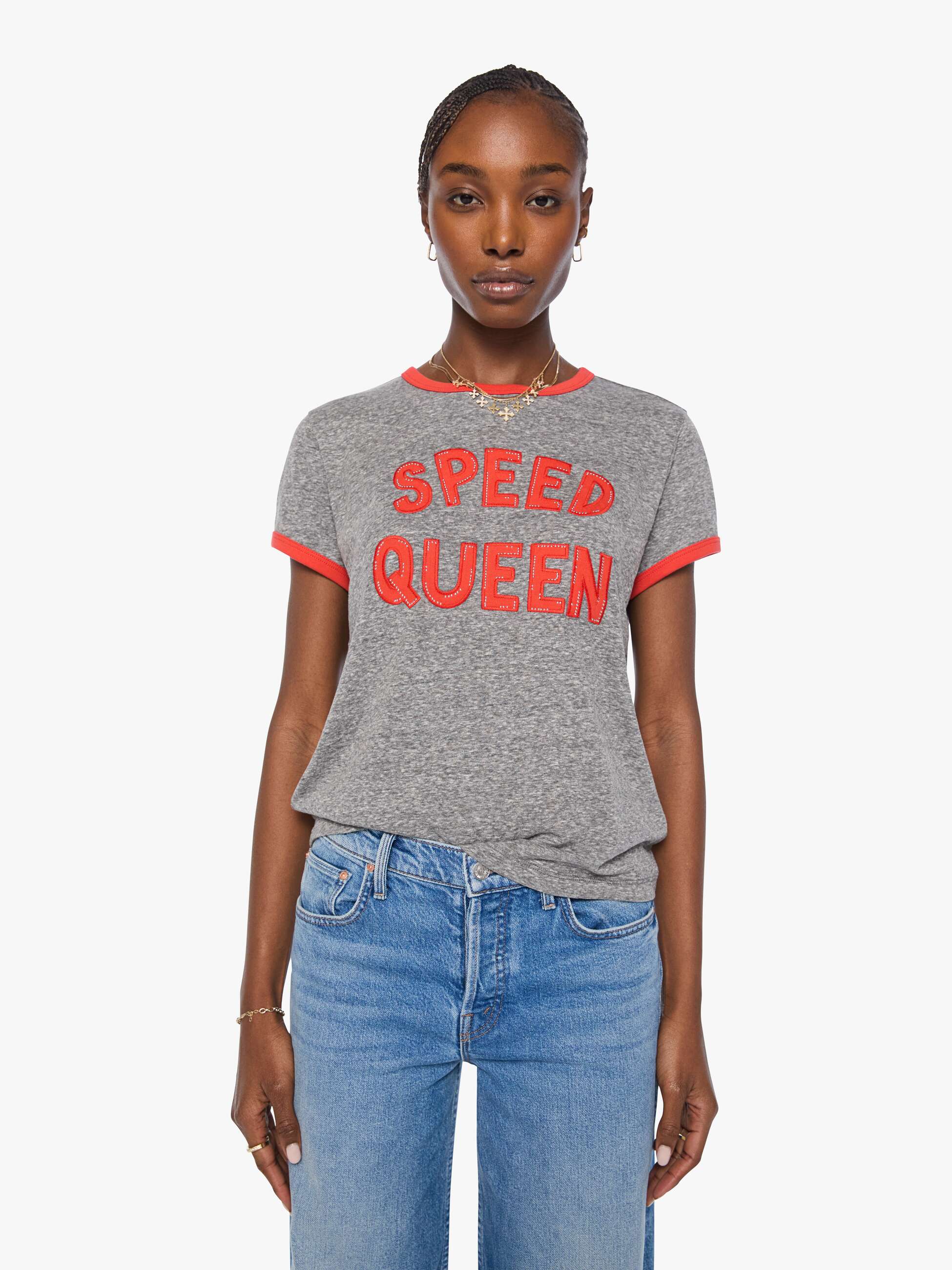 The Boxy Goodie Goodie Ringer Speed Queen