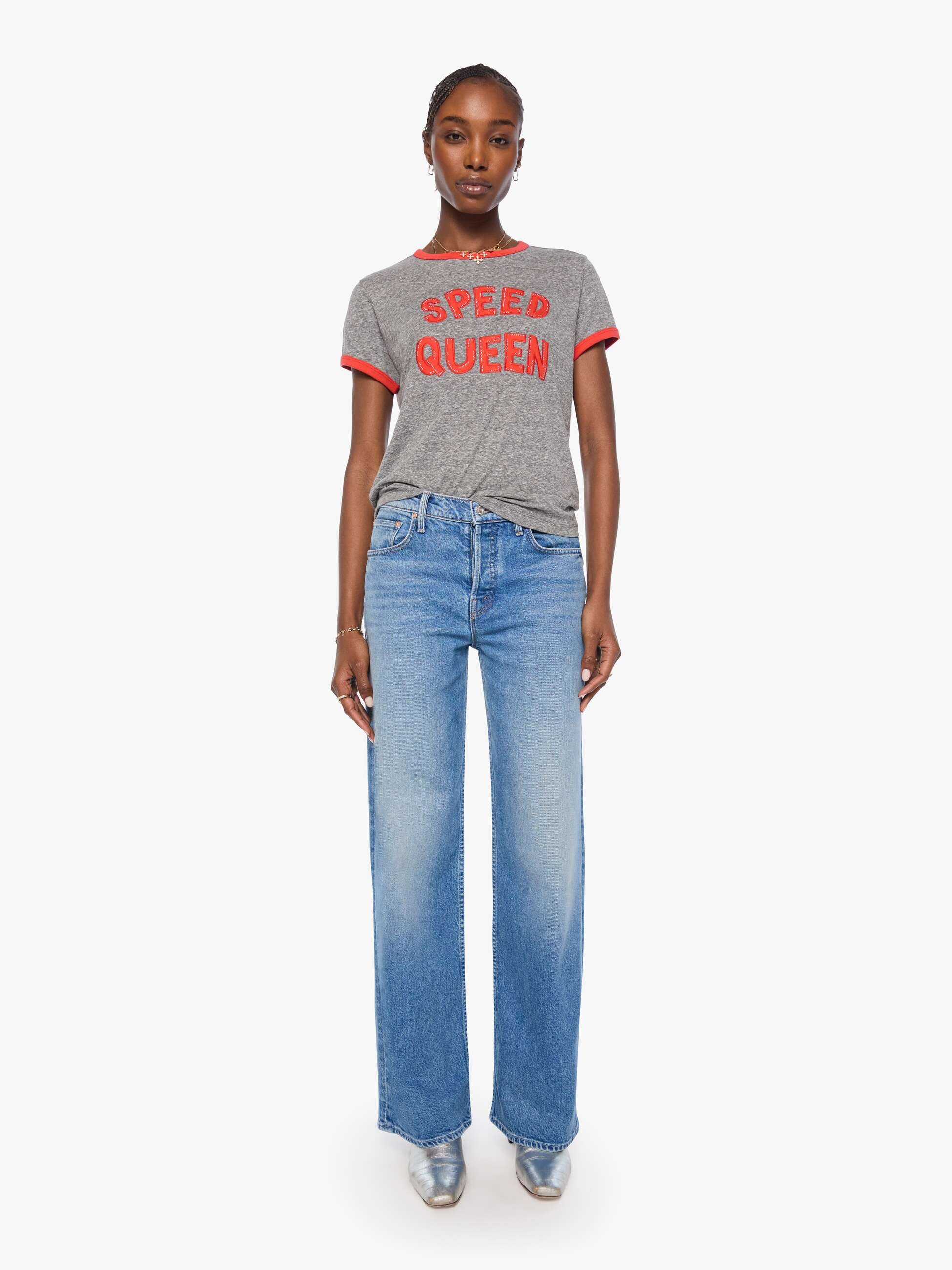 The Boxy Goodie Goodie Ringer Speed Queen