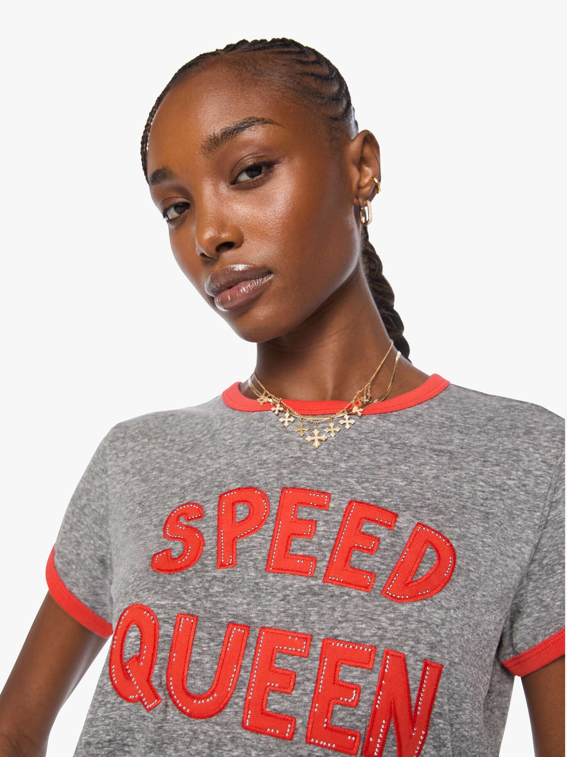 The Boxy Goodie Goodie Ringer Speed Queen