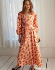 Monica Tiger Dress Pink Dresses - Midi Guadalupe 