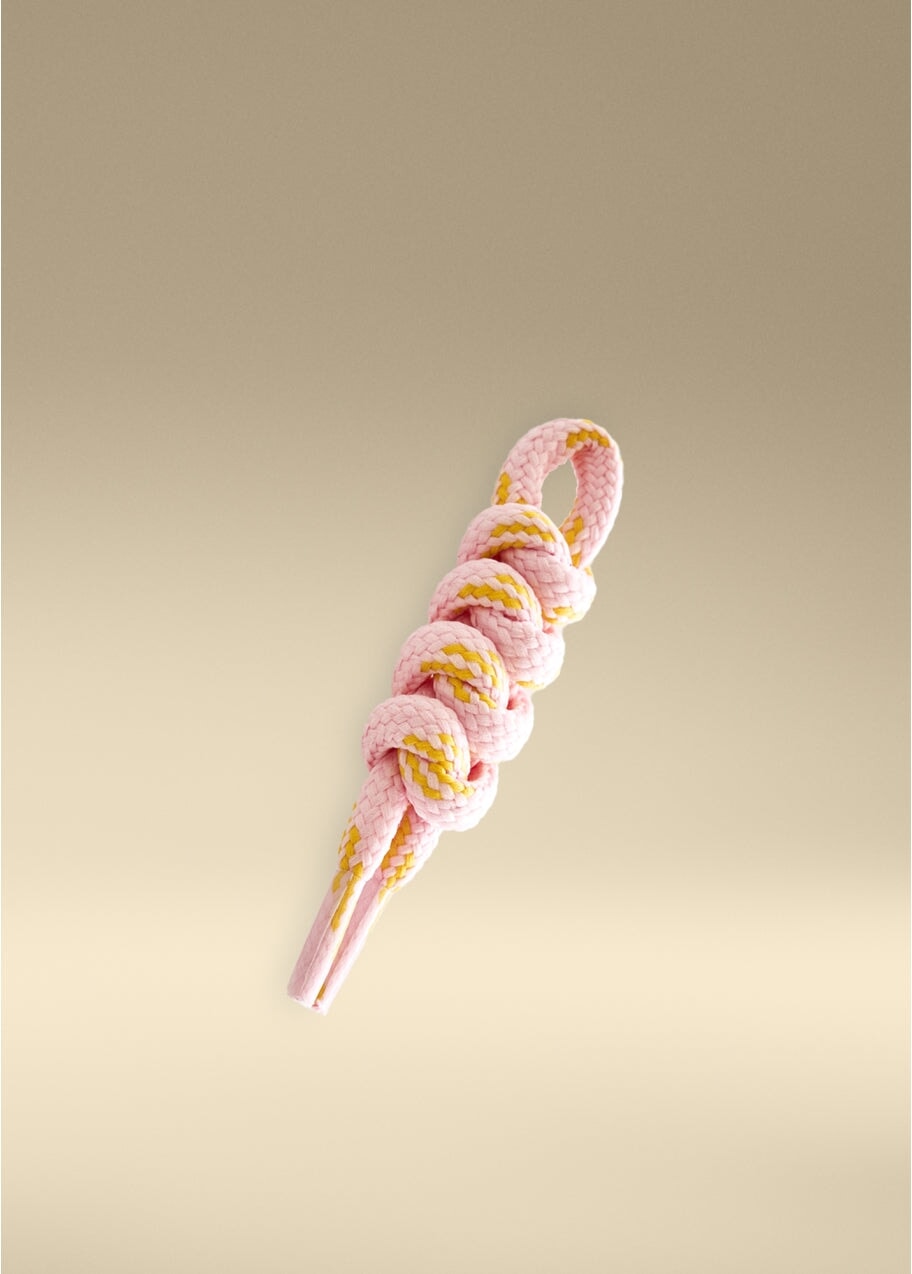 Shoe Charm Pink Lace Misc Gamin 