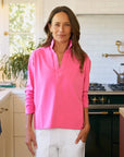 Patrick Popover Henley Lotus Tops - Sweatshirts Frank & Eileen 