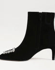 Ulissa Luster Savoy Suede Black Shoes - Boots - Booties Sam Edelman 