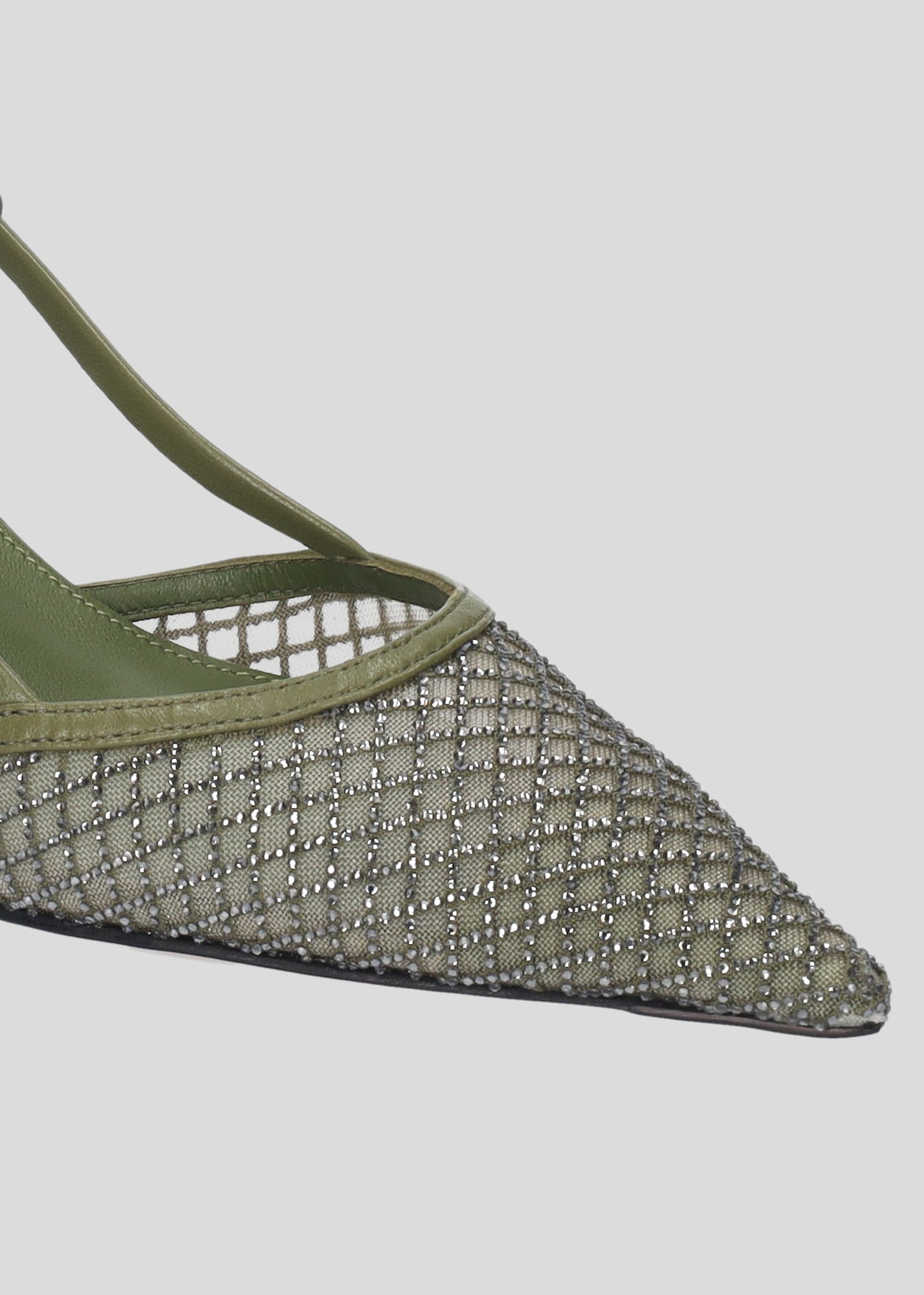 Ruby Pump 55 Verde Khaki Sandals - Heeled Sandals Lola Cruz 