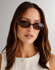 Lunita Tort Sunglasses Le Specs 