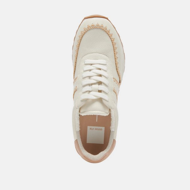 Ayita White Leather Shoes - Sneakers Dolce Vita 
