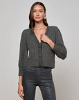 Talulla Cardigan Charcoal Sweater - Cardigans L'Agence 