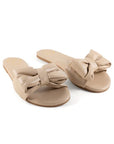Rafie Bow Sandal Bistro Shoes - Sandals - Flat Sandals Solei Sea 
