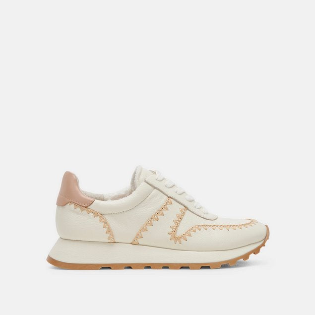 Ayita White Leather Shoes - Sneakers Dolce Vita 