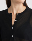 Lakelyn Cardigan Black Sweater - Cardigans Rails 