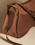 Josie Curvy Shoulder Bag Pecan