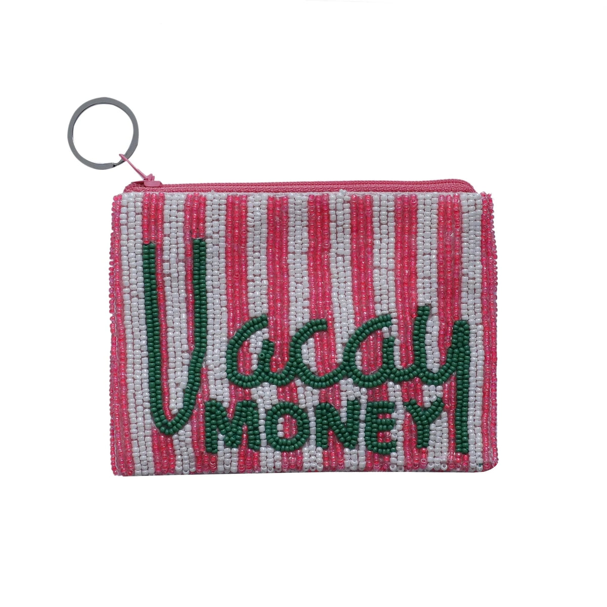 Vacay Money Small Bead Pouch Cosmetic Tiana Designs 