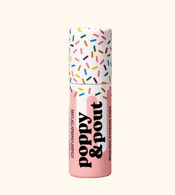 Lip Balm Birthday Confetti Cake Pink Accessories - Beauty & Hair Poppy & Pout 