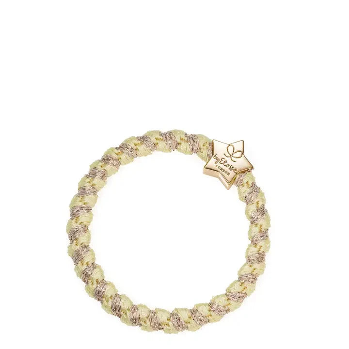 Woven Gold Star Hair Tie Lemonade Beauty & Hair By Eloise 
