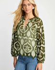 Miki Top Lace Green Tops - Blouses Caballero 