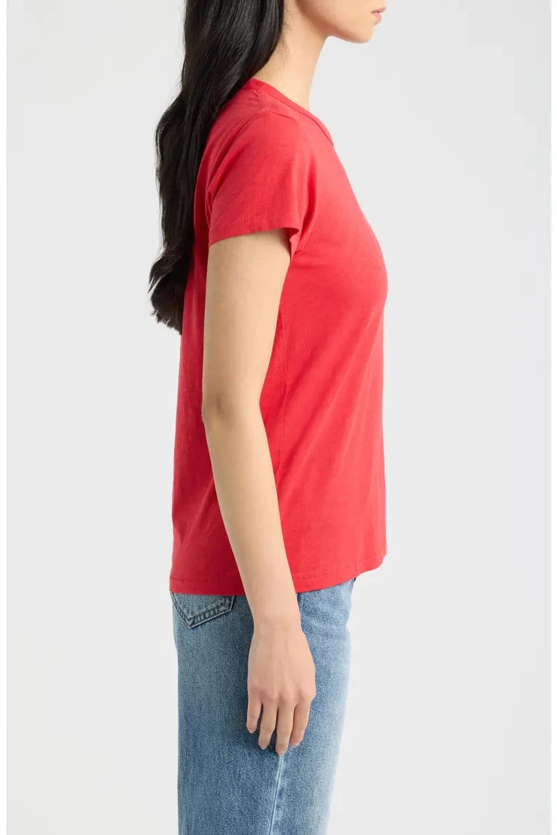 The Slub Tee Red Tops - Tees rag &amp; bone 