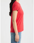 The Slub Tee Red Tops - Tees rag & bone 