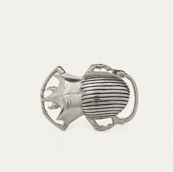 Beetle Baby Buckle Silver Accessories - Belts Claris Virot 