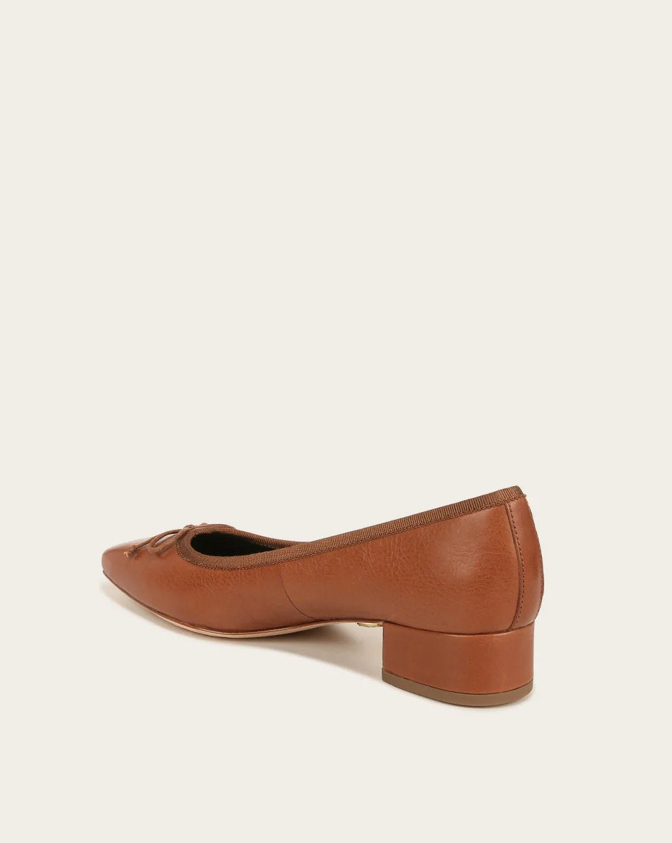 Cecile Ballet Pump Caramel Shoes - Pumps - Low Veronica Beard - Shoes 