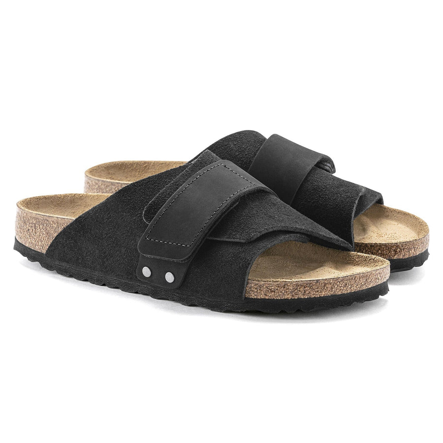 Kyoto Black Shoes - Sandals - Flat Sandals Birkenstock 