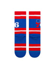 Prep Crew Socks Philadelphia 76ers Socks Stance 