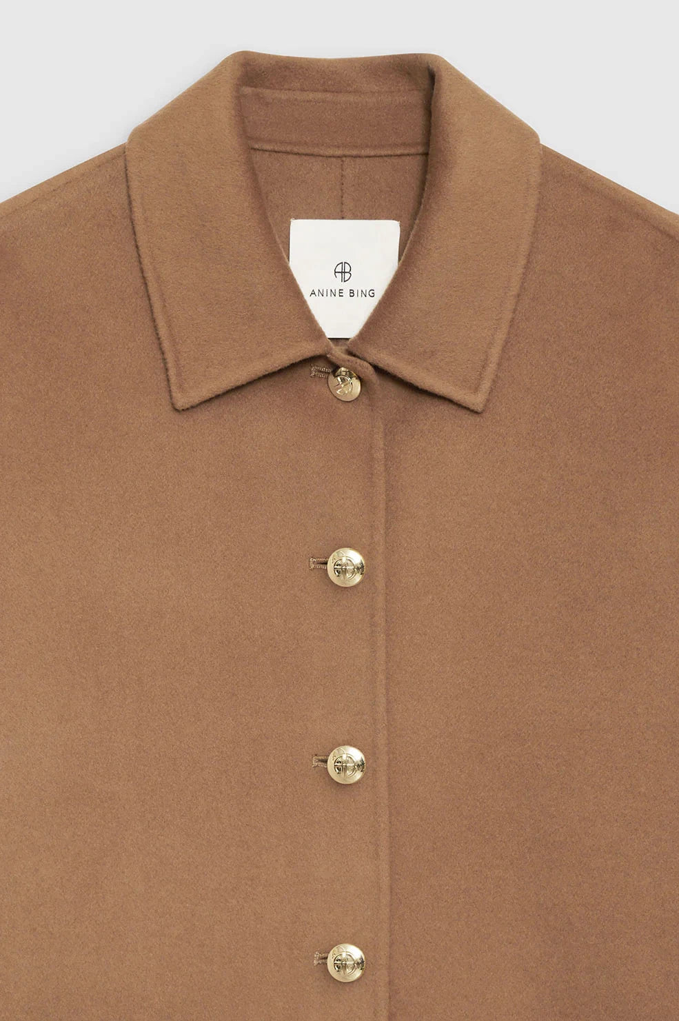 Luca Jacket Camel Cashmere Blend Jackets - Blazers Anine Bing 